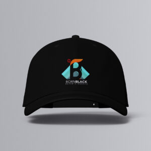 Born Black Logo Baseball Cap